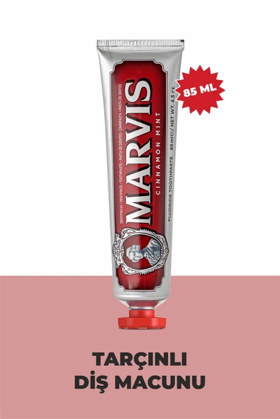MARVİS Cinnamon Mint Xylitol Diş Macunu 85ml ürün görseli 1