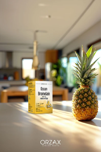 OCEAN Bromelain 500 Mg 30 Kapsül - Resim 5