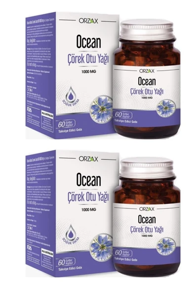 OCEAN Çörek Otu Yağı 1000 mg 60 Kapsül 2 Adet ürün görseli 1