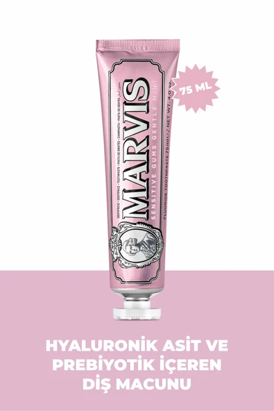 MARVİS Sensitive Gums Gentle Mint Diş Macunu 75 ml ürün görseli 1