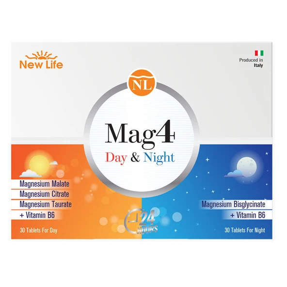 New Life Mag4 Day Night 60 Tablet ürün görseli 1