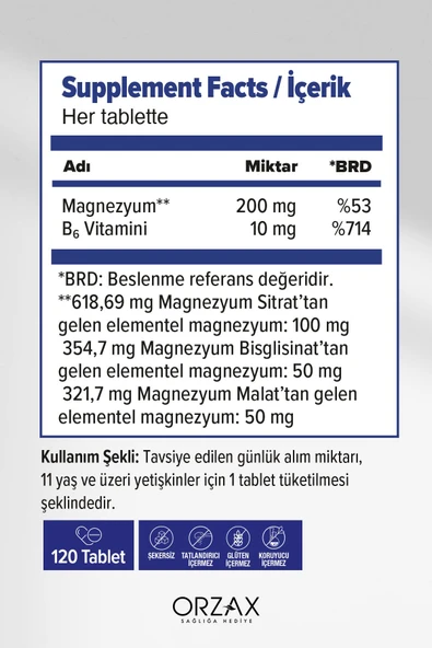 OCEAN Orzax Extramag P5P 120 Tablet - Resim 2