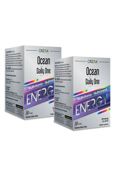 OCEAN Daily One Energy 30 Tablet - 1 Alana 1 Bedava ürün görseli 1