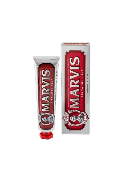 MARVİS Cinnamon Mint Xylitol Diş Macunu 85ml - Resim 5