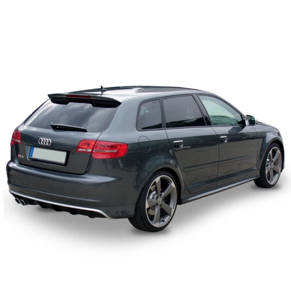Audi A3 8P 2005 - 2008 RS3 Dört Kapı Yan Marşpiyel Seti (Plastik) ürün görseli 1