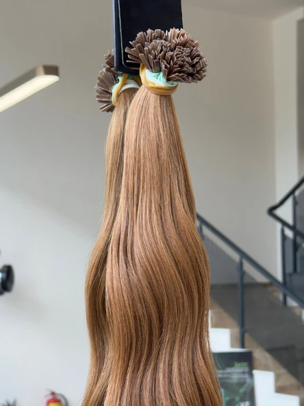 Hairpim Mikro Kaynak Professional (0.8 Gr)Balköpüğü 50 Adet 70 Cm Yeni Nesil Kaynak Saç MK716 ürün görseli 1