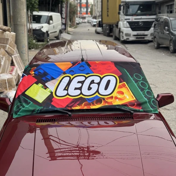 YENİ TİP LEGO BÜYÜK TORPİDO HAVLUSU ARAÇ HAVLUSU  142*64 ürün görseli 1