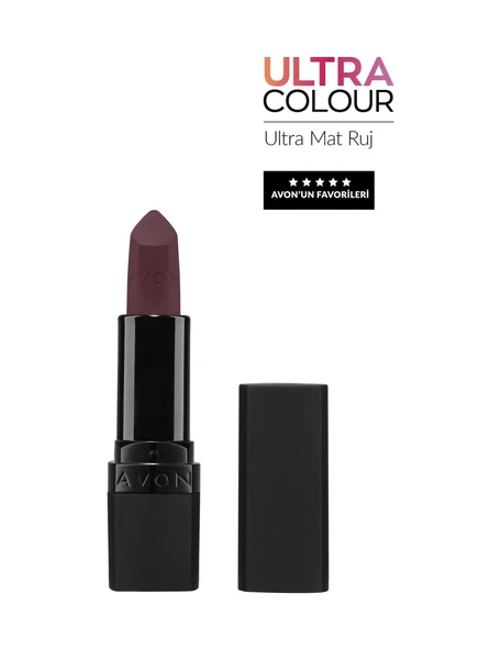 Avon Ultra Mat Ruj Royal Plum - Resim 2