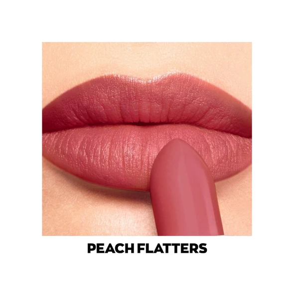 Avon True Colour Perfectly Mat Ruj Peach Flatters - Resim 2