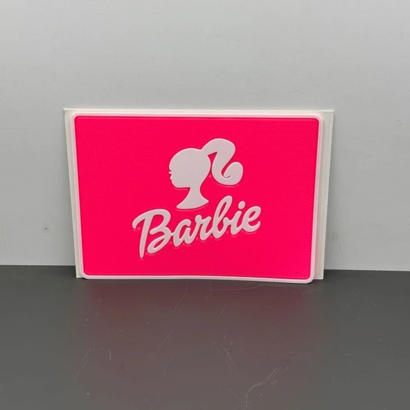 PEMBE BARBİE KAYDIRMAZ TORPİDO PEDİ ürün görseli 1