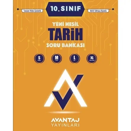 Avantaj 10.Sınıf Tarih Soru Bankası ürün görseli 1