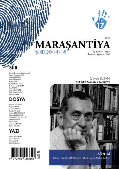 Maraşantiya Dergi 17.Sayı Temmuz-Ağustos-Eylül 2025 ürün görseli 1