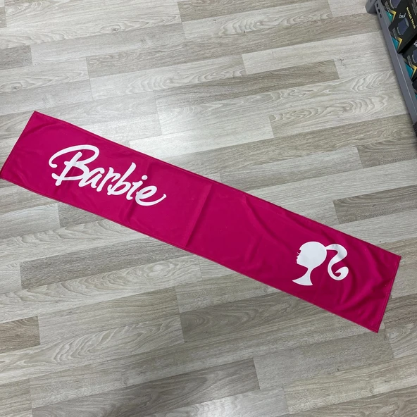 BARBİE BARBY Baskılı TORPİDP HAVLUSU ÖRTÜSÜ PEMBE ürün görseli 1