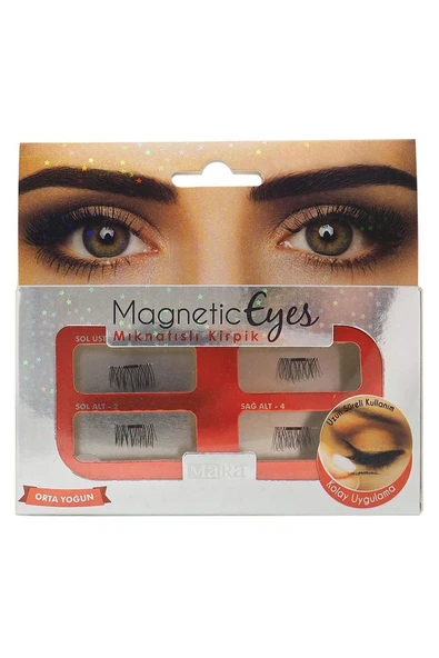 MARA MIKNATISLI KIRPIK ORTA YOGUN/MAGNETİC EYELASHES - MEDIUM INTENSE ürün görseli 1