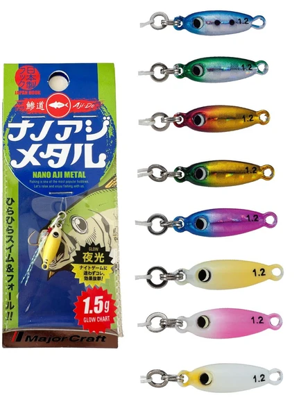 Major Craft Aji-Do Nano Aji Metal Jig 1.5gr 1.45mm ürün görseli 1