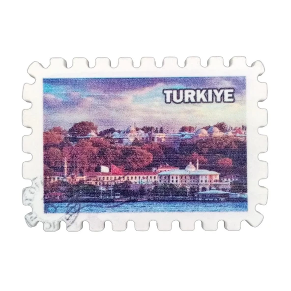 Türkiye Temalı Pul Magnet ürün görseli 1
