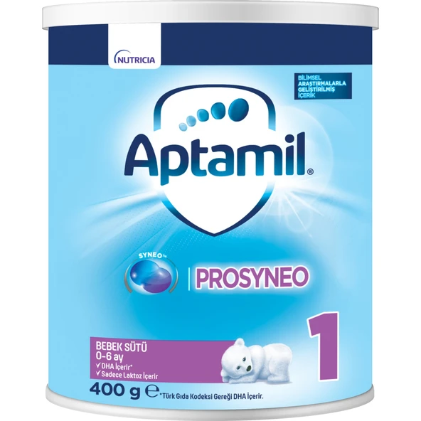 Aptamil Prosyneo Bebek Sütü No1 0-6 Ay 400 Gr ürün görseli 1