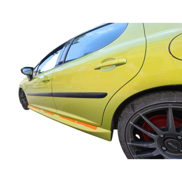 Peugeot 207 (2006 - 2014) Aero Style Yan Marşpiyel Seti (Plastik) ürün görseli 1