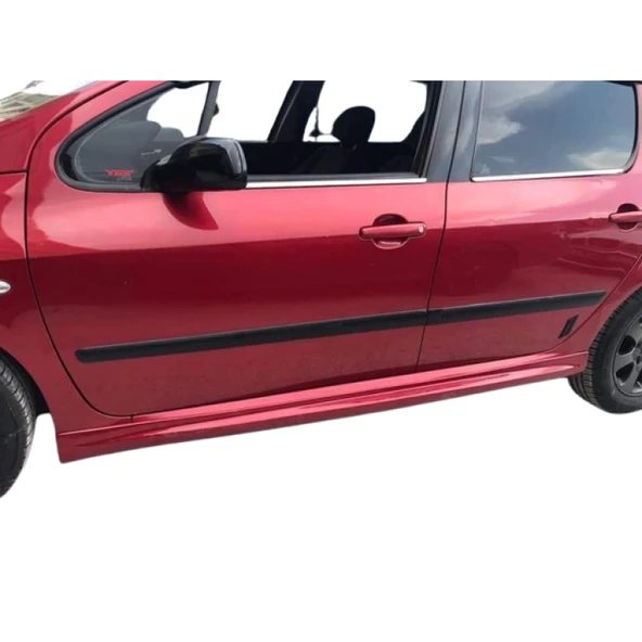 Peugeot 207 (2006 - 2012) R Style Yan Marşpiyel Seti (Plastik) ürün görseli 1