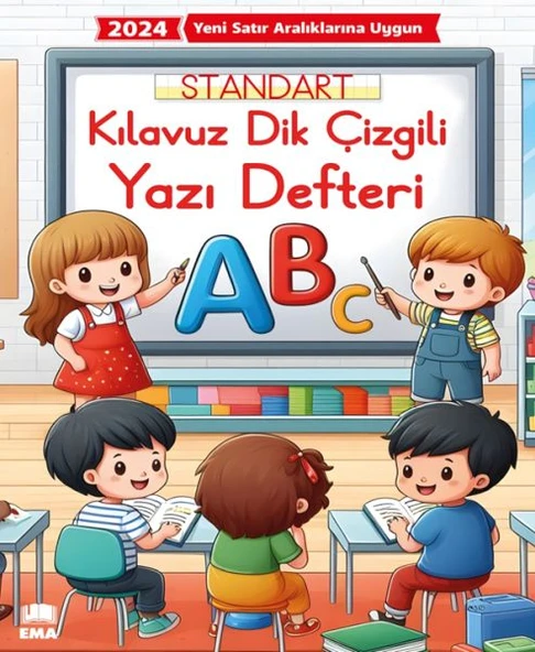 Renkli Standart Kare Çizgili Yazı Defteri A4 Ebat ürün görseli 1