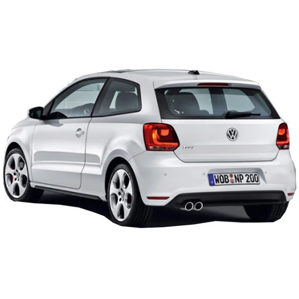 Volkswagen Polo (2010-2016) GTI Yan Marşpiyel Seti (Plastik) ürün görseli 1