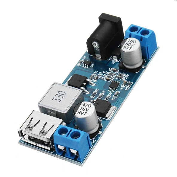 24V/12V to 5V 5A Güç Modlü DC-DC Kademeli Güç Azaltıcı Modül ürün görseli 1