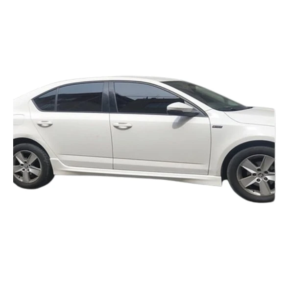 Skoda Octavia MK3 (2013 - 2017) Custom Style Yan Marşpiyel Seti (Plastik) ürün görseli 1