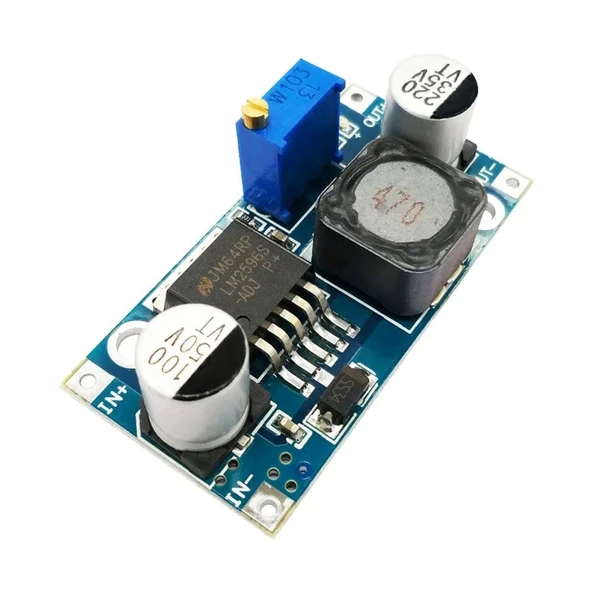 LM2596S-ADJ 3-40V DC-DC Ayarlanabilir Kademeli Güç Kaynağı Modülü 3A LM2576 ürün görseli 1