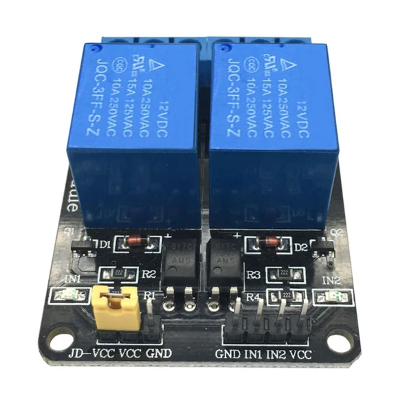 2 Yönlü Optokuplör Korumalı Röle 12V - Resim 6