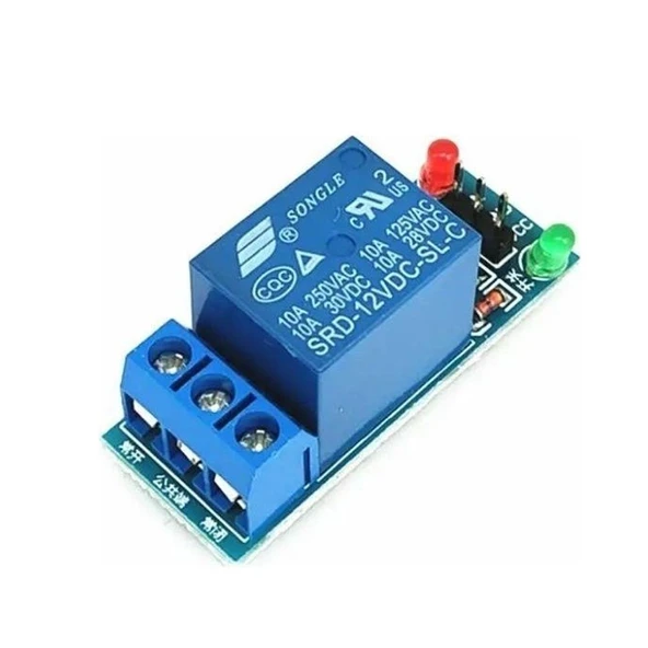 Tek Yön 1-Way Relay Module 12V Röle Modül Düşük Seviye Tetikleme Rölesi ürün görseli 1