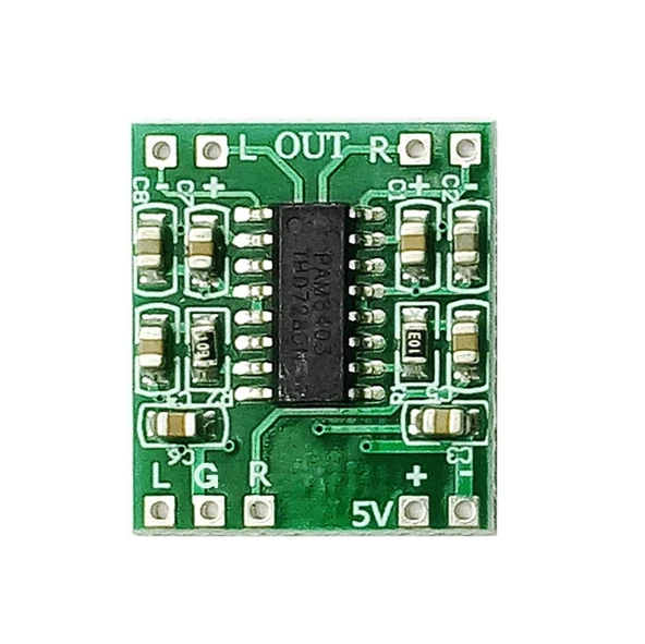 Minyatür Dijital Güç Amplikatör Devresi 2*3W Class D PAM8403 Power Amplifier Board 2.5~5V ürün görseli 1