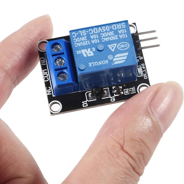 5V Röle Kartı KY-019 1-way Relay Module - Resim 3