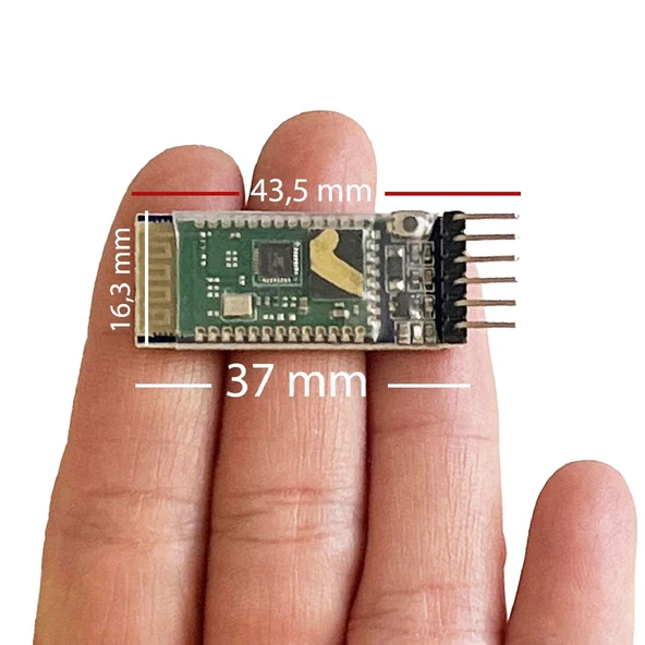 HC-06 Kablosuz Bluetooth Modülü Serial Port Slave Bluetooth Module - Resim 4