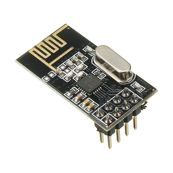 NRF24L01+ Kablosuz Alıcı Verici Modül Power Enhanced Version SI24R1 2.4G İletişim ürün görseli 1