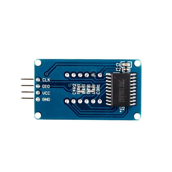 TM1637 4 haneli 7 Segment LED Ekran - Resim 5