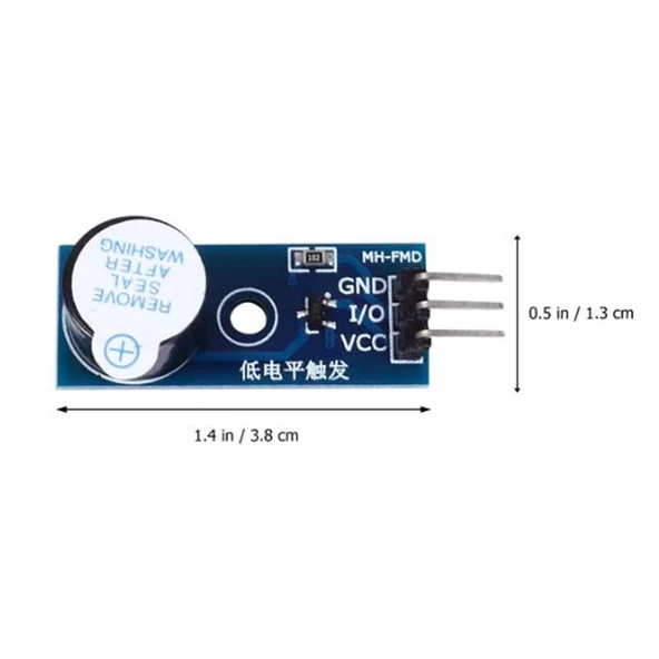 Mini Aktif Buzzer Zil Ses Kartı - Resim 4