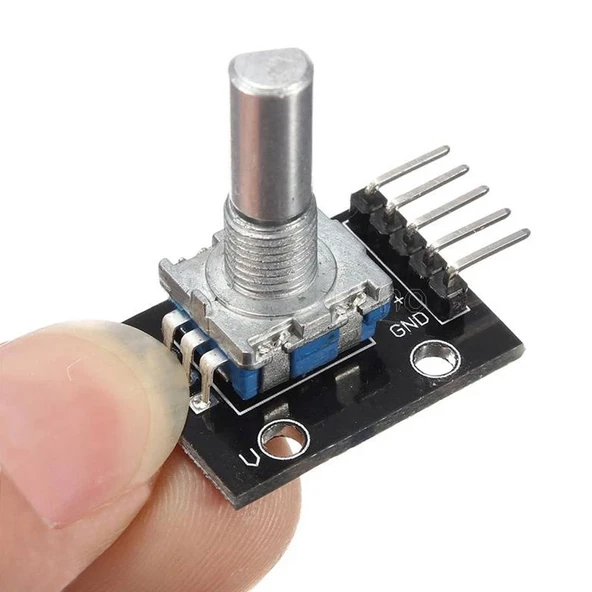 360 Derece Rotary Encoder KY-040 - Resim 3
