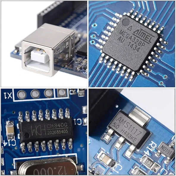ATmega328P UNO R3 / (UNO R3 (CH340G)) - Resim 6