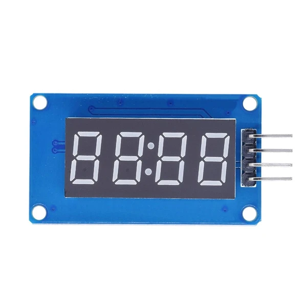 TM1637 4 haneli 7 Segment LED Ekran - Resim 6