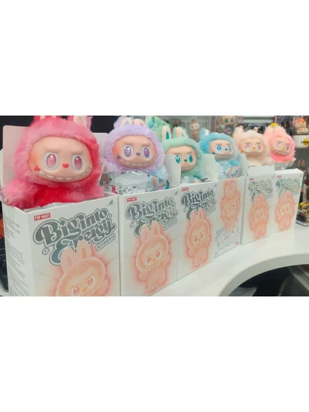 Labubu Pop Mart The Monsters Big into Energy Series Vinyl Plush Pendant Single Blind Box ürün görseli 1