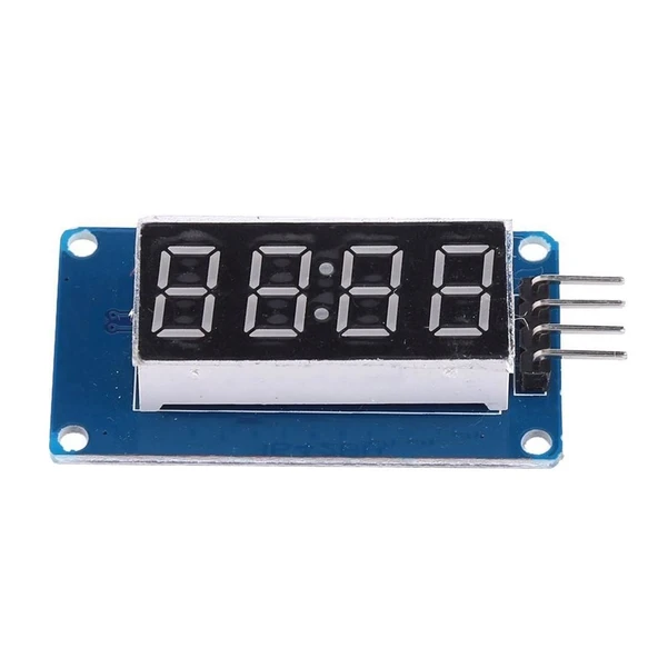 TM1637 4 haneli 7 Segment LED Ekran - Resim 3