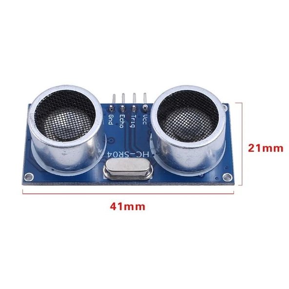 HC-SR04 5V Ultrasonik Mesafe Sensör Modülü - Resim 4