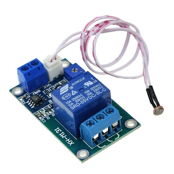 XH-M131 5V Işık Kontrol Sensör Röle Kartı Otomatik Parlaklık Kontrol ürün görseli 1