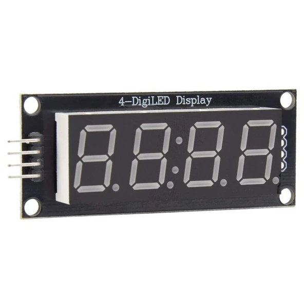 4 Basamaklı LED Gösterge Modülü 7-segment TM1637 ürün görseli 1