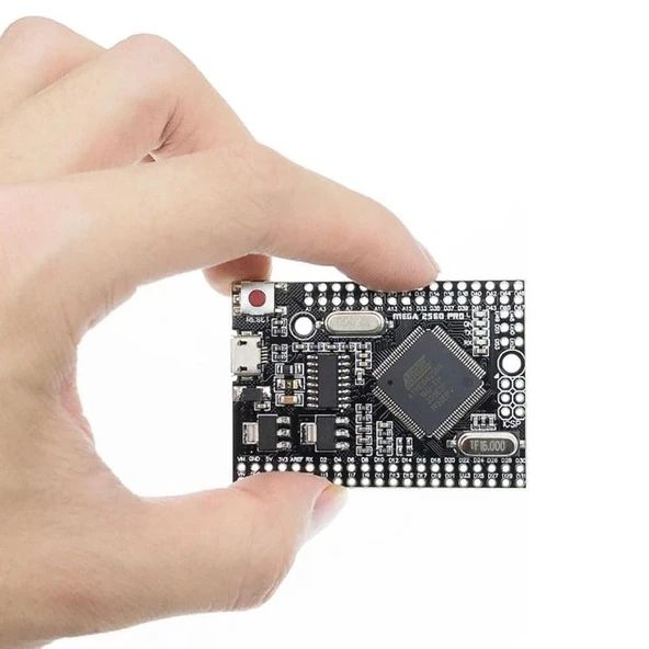 Mega2560 Pro ATmega2560-16AU USB CH340G Arduino - Resim 3