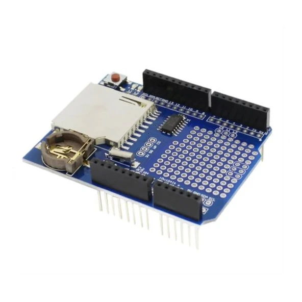 Data Kayıt SD Kartlı Data Logging Shield Reset Butonlu - Resim 6
