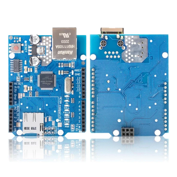 Ethernet W5100 Shield Klon - Resim 3