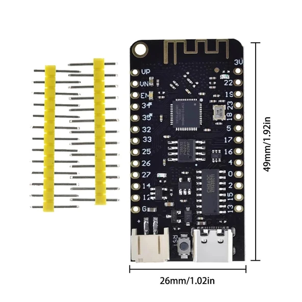 MicroPython ESP32 WiFi ve bluetooth Tabanlı ESP-32 Rev1 MicroPython 4MB FLASH Modülü - Resim 4