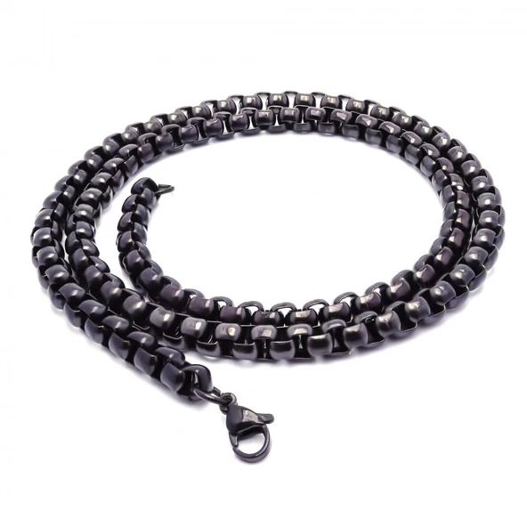 Arnavut Çelik Kolye 6Mm 3183CEK028 - Resim 2