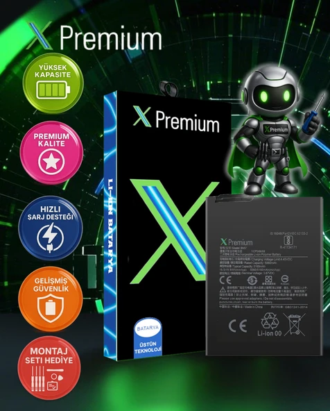 Xiaomi Poco X3 / Poco X3 Pro / Poco X3 NFC Batarya Xpremium Pil Süper Yüksek Kalite BN57 5160 mAh Xpremium ürün görseli 1